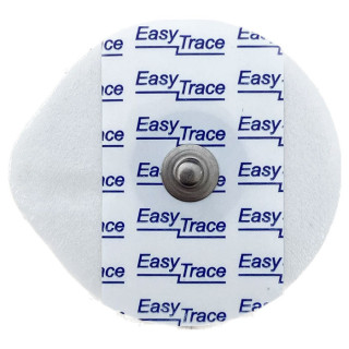 Elettrodi per ecg stress test e holter 43x46 mm - confez. da 50 elettrodi