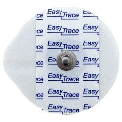 Elettrodi per ecg stress test e holter 43x46 mm - confez. da 50 elettrodi