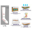 Calze a compressione funny l-xl - disegno 6 - conf. 5 pz.