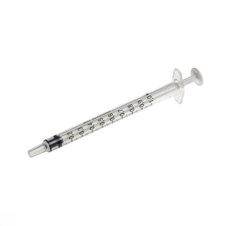 Siringa tubercolina bd plastipak 1 ml, senza ago - 120 pz.