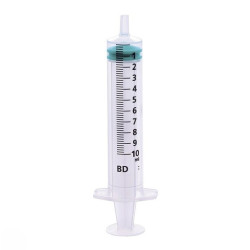 Bd emerald štrcaljka 10 ml luer centralni nastavci bez igle - pakiranje od 100 kom.