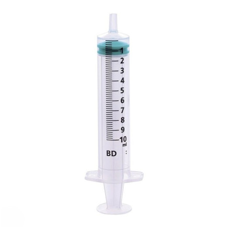 Siringa bd emerald 10 ml luer slip centrale senza ago - conf. 100 pz.