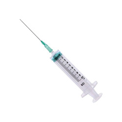 Strzykawka bd emerald 10 ml z centralnym złączem typu luer slip i igłą podskórną 21g 38 mm - opakowanie 100 szt.