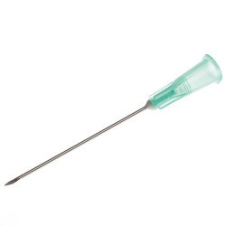 Agulha bd microlance 21g - 0,80x40 mm - verde - pacote com 100 unidades.