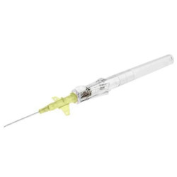 Cewnik dożylny obwodowy bd insyte-w ze skrzydełkami 24g 0,7 x 19 mm żółty - 50 szt.