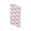 Elettrodi 3m red dot 2330 a francobollo per ecg 22x32 mm radiotrasparenti - conf. 100 pz.