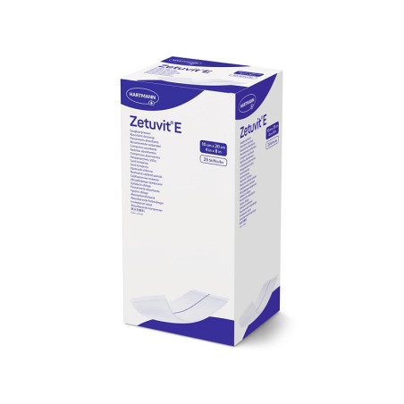 Zetuvit compresse sterili ad alto potere assorbente 10 x 20 cm - 25 pz.