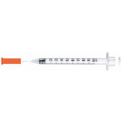Jeringa de insulina 0,3 ml insu/light - 30g 0,3 x 8 mm - 100 uds.