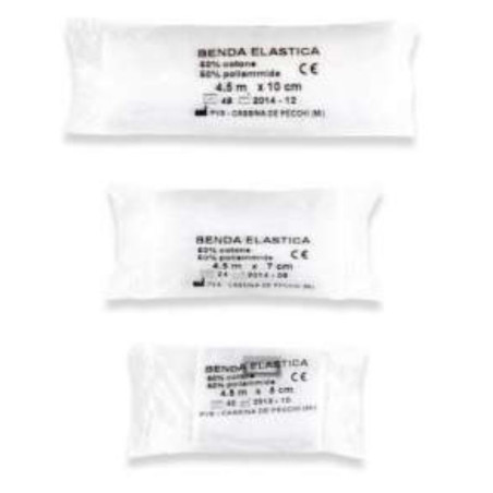Benda elastica tipo ideal da 7cm x 4,5m con 1 fermabenda