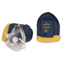 Maschera respirazione bocca a bocca cpr pocket mask in astuccio