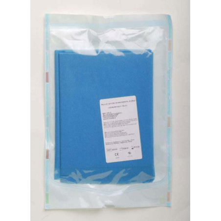 Telo chirurgico assorbente sterile cm.150x200 azzurro - 1 pezzo