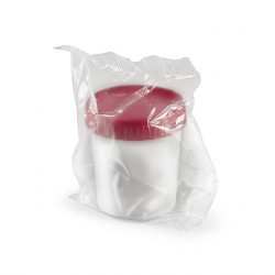 Contenitore per urina 120 ml sterile in confezione singola - conf. 250 pz.