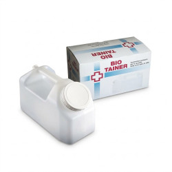 Tanica per la raccolta urina nelle 24 h 2500 ml in astuccio bio-tainer