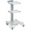 Carrello medicale con 2 ripiani super easy basic