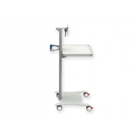 Carrello medicale con 1 ripiano e supporto monitor super easy basic
