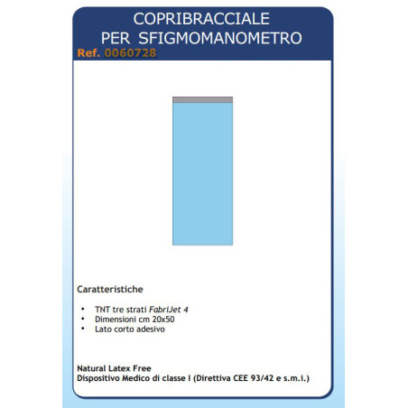 Sottobracciali (50 pz.) monouso per sfigmomanometri-monitor e holter pressori