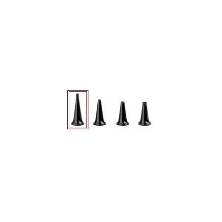 Speculum riutilizzabile (nero) per otoscopi beta200, k 180, mini3000, mini3000 f.o. - Ø 2,4mm
